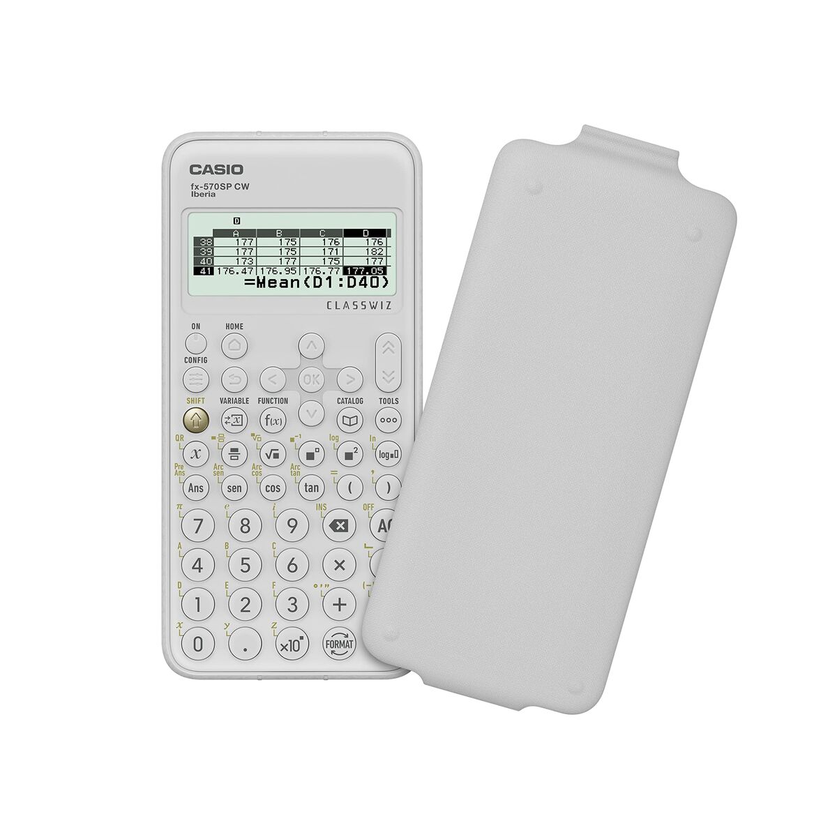 Calculadora Científica Casio FX-570SPCW Blanco